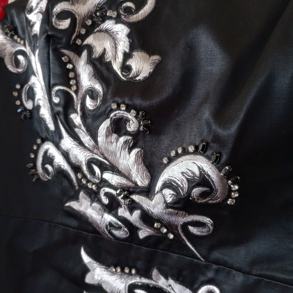 Peplum corset top